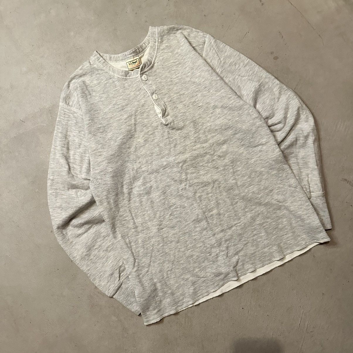 L Bean Vintage L L Bean Two Layer River Driver S Henley Shirt Hoodie, Sweatshirt | PodTeesHub.com