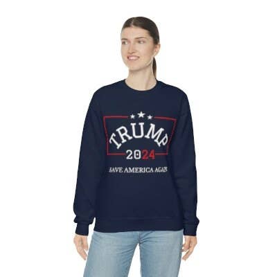 Trump 2024 Pro-Trump Sweatshirt - Republican Maga Shirt Hoodie | PodTeesHub.com