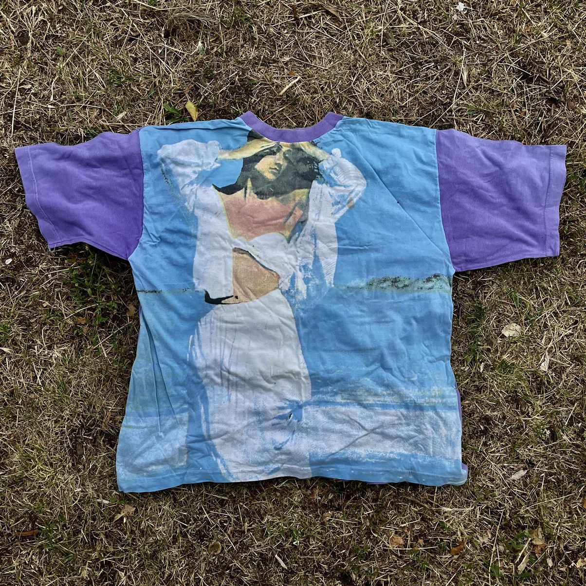 Rap Tees X Vintage Vintage 90s Girl Goddess Religion God Print Streetwear Band Hoodie, Sweatshirt | PodTeesHub.com