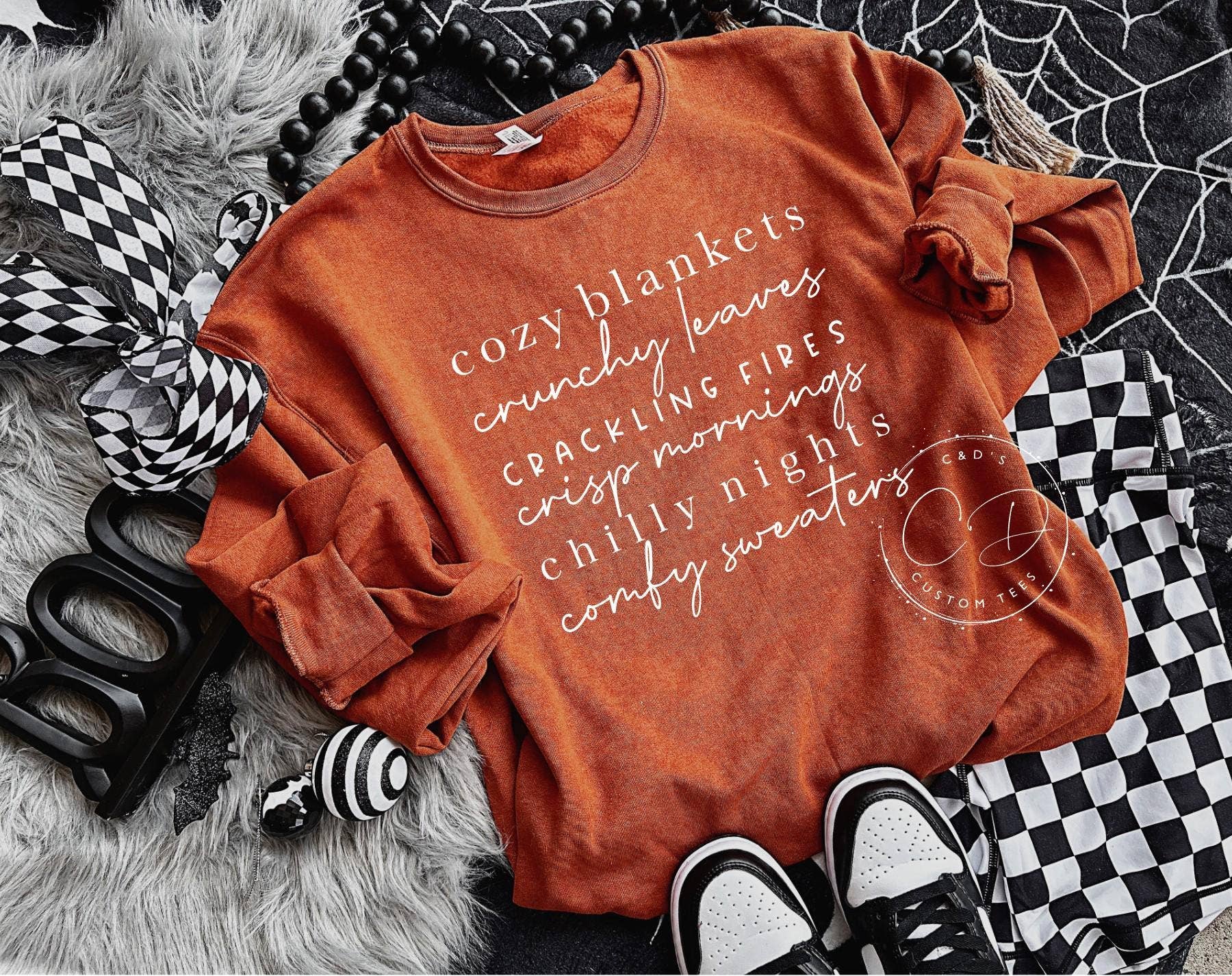 Cozy Season Graphic Sweatshirt - Fall Tees & Sweaters Hoodie | PodTeesHub.com