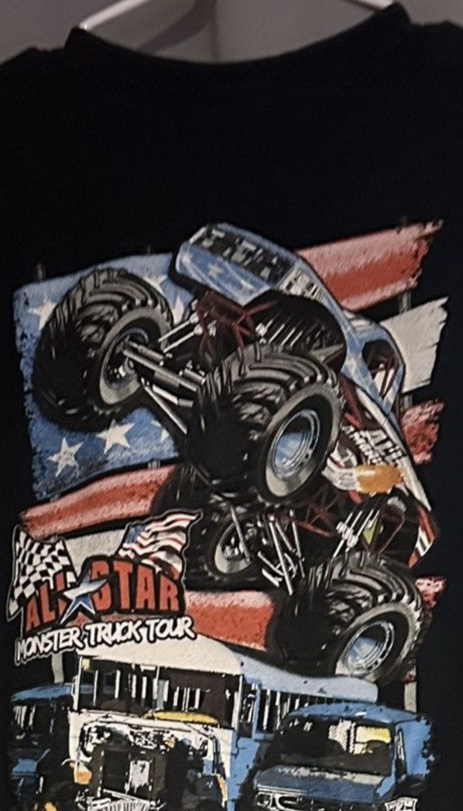 Band Tees All Star Monster Truck Tour Shirt Hoodie, Sweatshirt | PodTeesHub.com