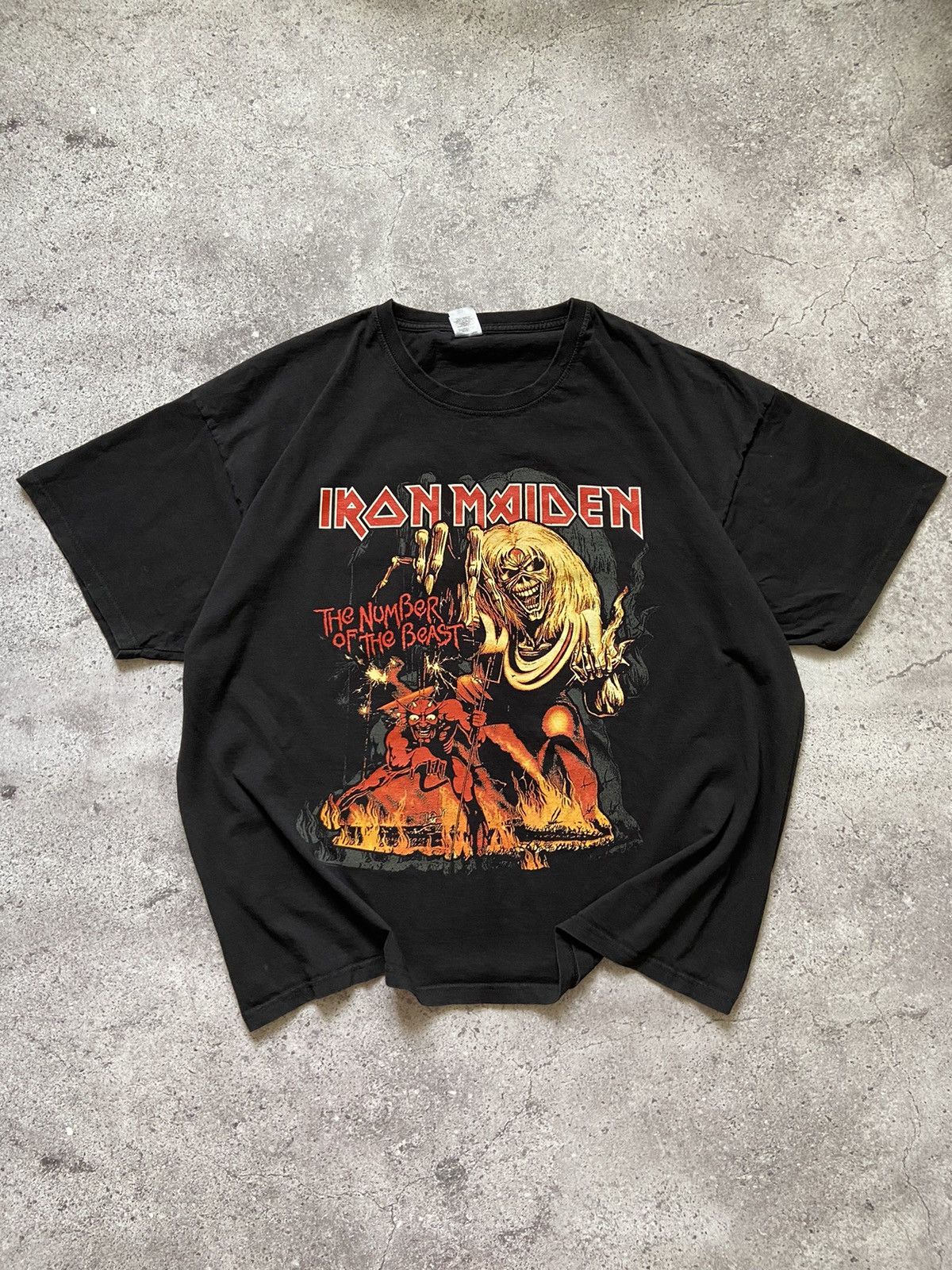 Maiden Rare Iron Maiden 2010 Monster Metal Punk Band Rock T-Shirts, Hoodie, Sweatshirt | PodTeesHub.com