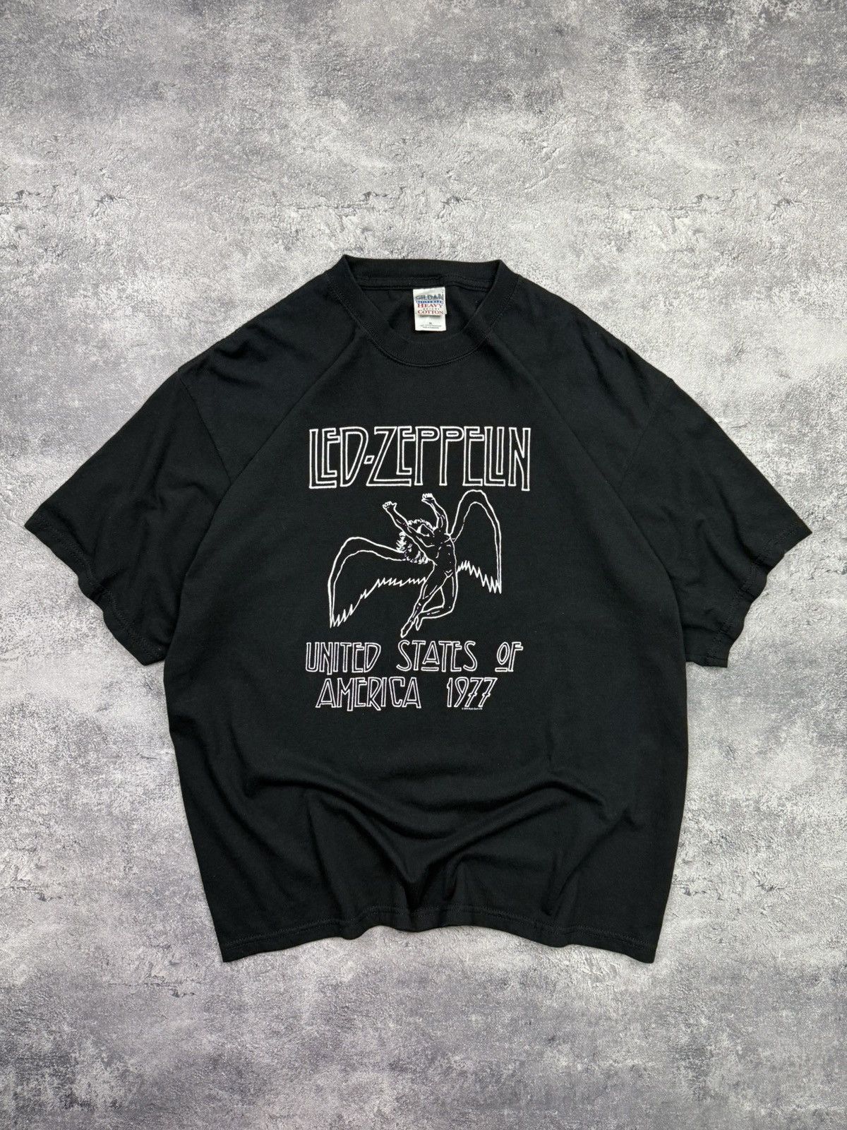 Zeppelin Vintage Led Zeppelin United States Of America 1977 T Shirt Hoodie, Sweatshirt | PodTeesHub.com