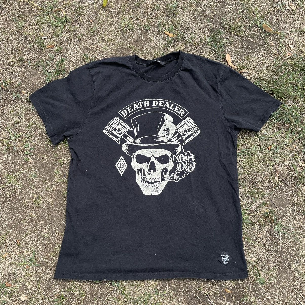 Vintage Y2k Skulls Dead Dealer Face Horror Streetwear T-Shirts, Hoodie, Sweatshirt