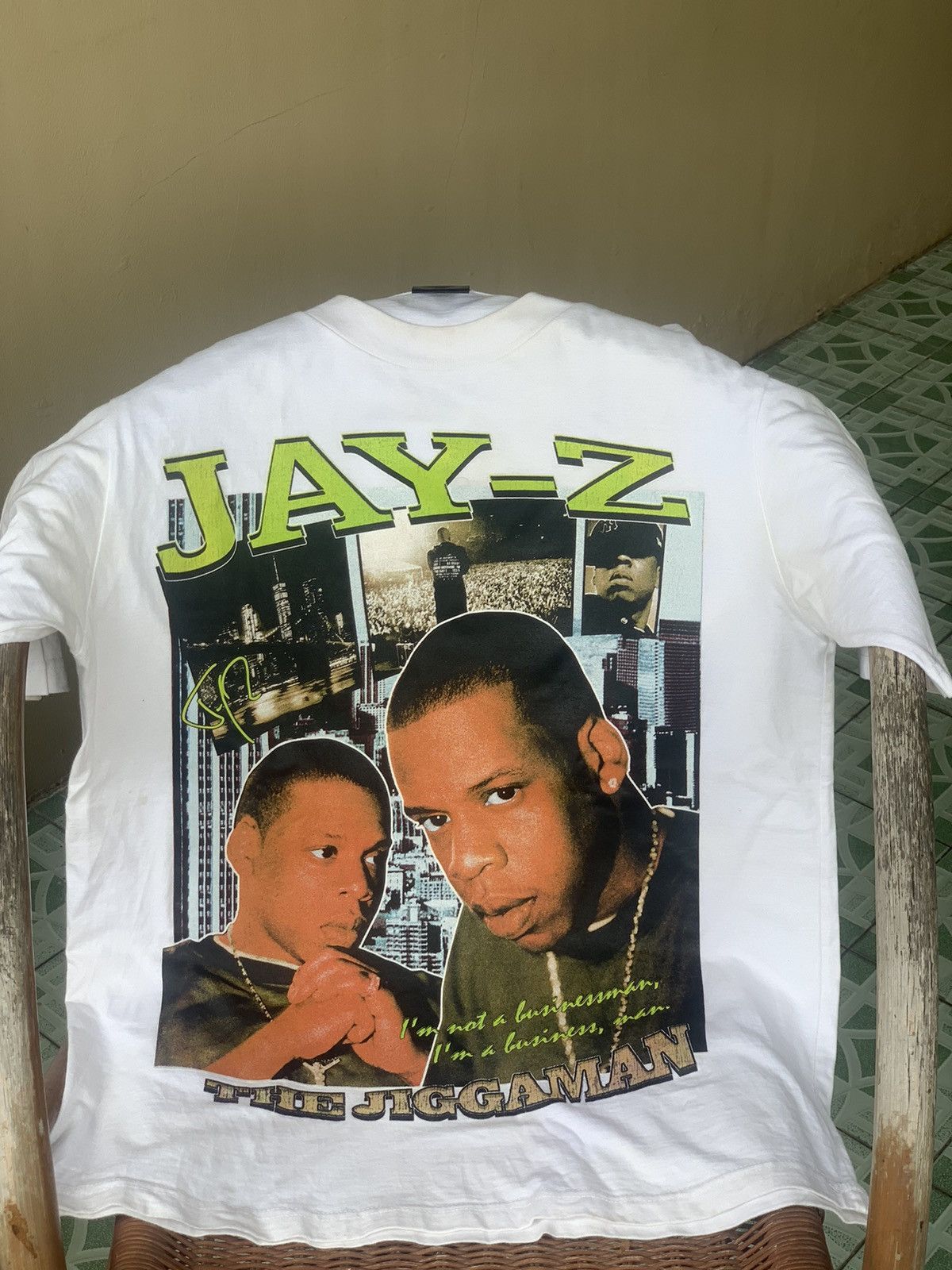 Rap Tees X Vintage Jay Z The Jiggaman Hoodie, Sweatshirt | PodTeesHub.com