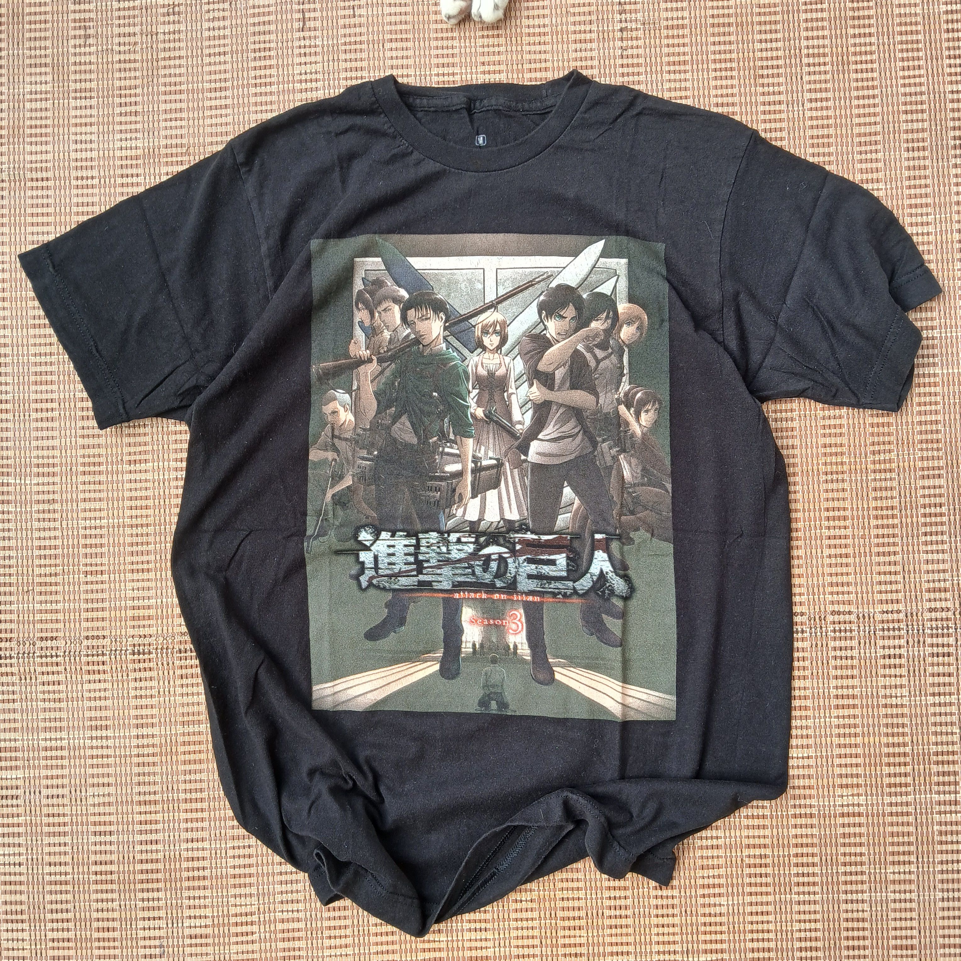 Japanese Brand X Vintage Attack Tittan Official Season 3 T-Shirts, Hoodie, Sweatshirt