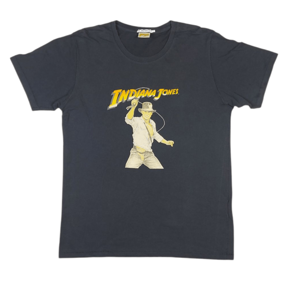Vintage Indiana Jones X Uniqlo Lucas Film Movie Tee Hoodie, Sweatshirt | PodTeesHub.com