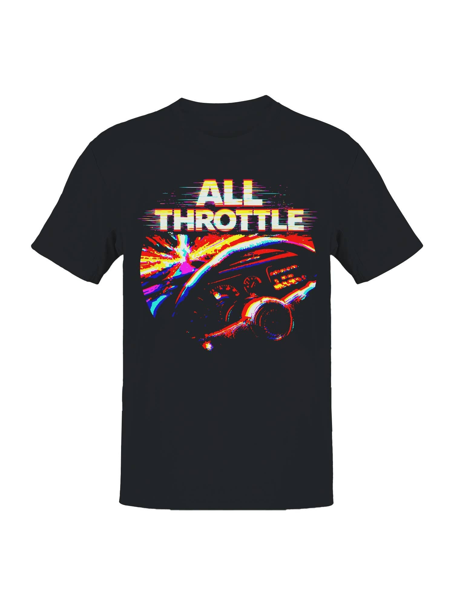 All Throttle Retro Drive Art Men's T-Shirt Hoodie, Sweatshirt | PodTeesHub.com