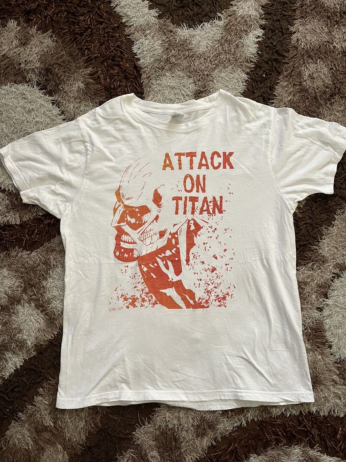 Japanese Brand X Vintage Vintage Anime Attack On Titan Tee Very Rare Hoodie, Sweatshirt | PodTeesHub.com
