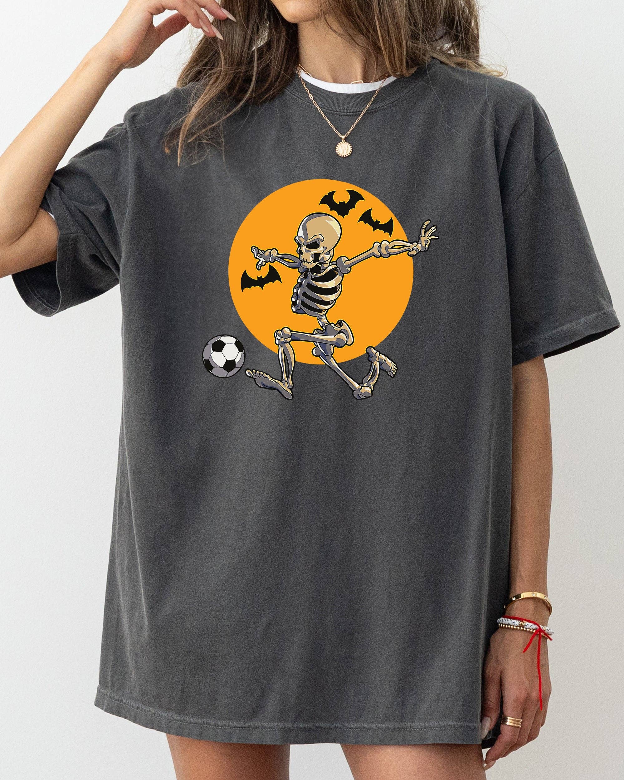 Football Player Skeleton, Ghost, Farm, Halloween T-Shirt Hoodie, Sweatshirt | PodTeesHub.com