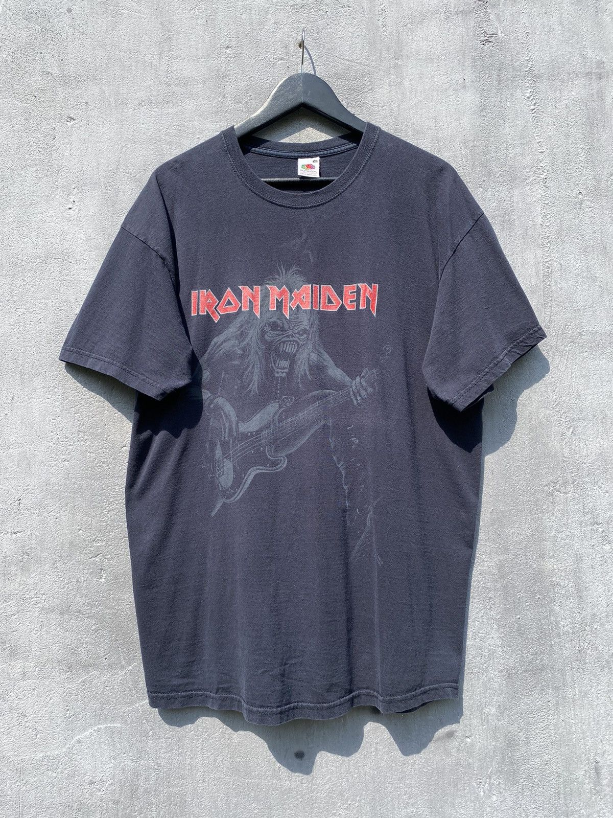 Iron Maiden X Vintage Vintage 2005 Iron Maiden Reaper Band Megadeth Tee Hoodie, Sweatshirt | PodTeesHub.com