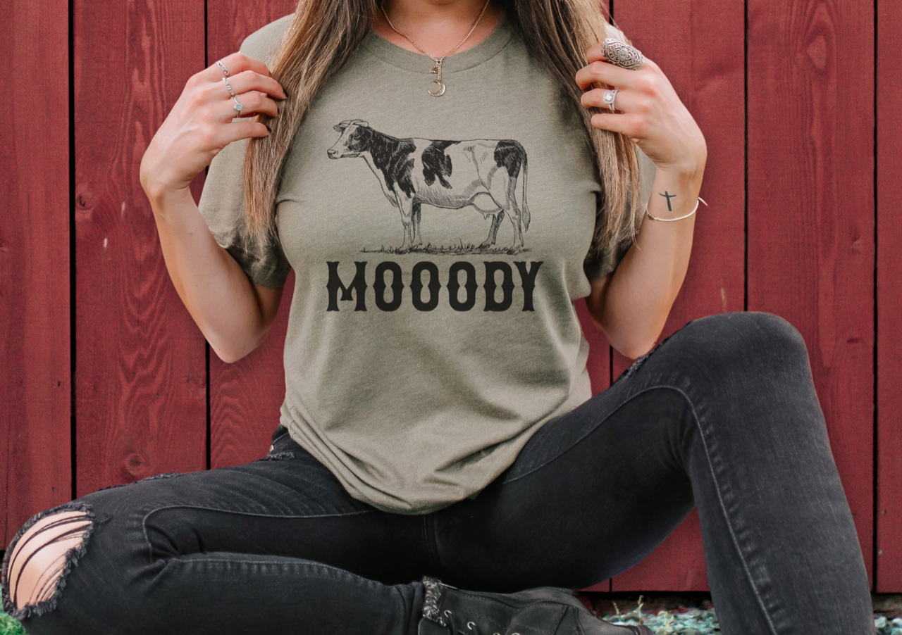 Mooody T-Shirt Hoodie, Sweatshirt | PodTeesHub.com