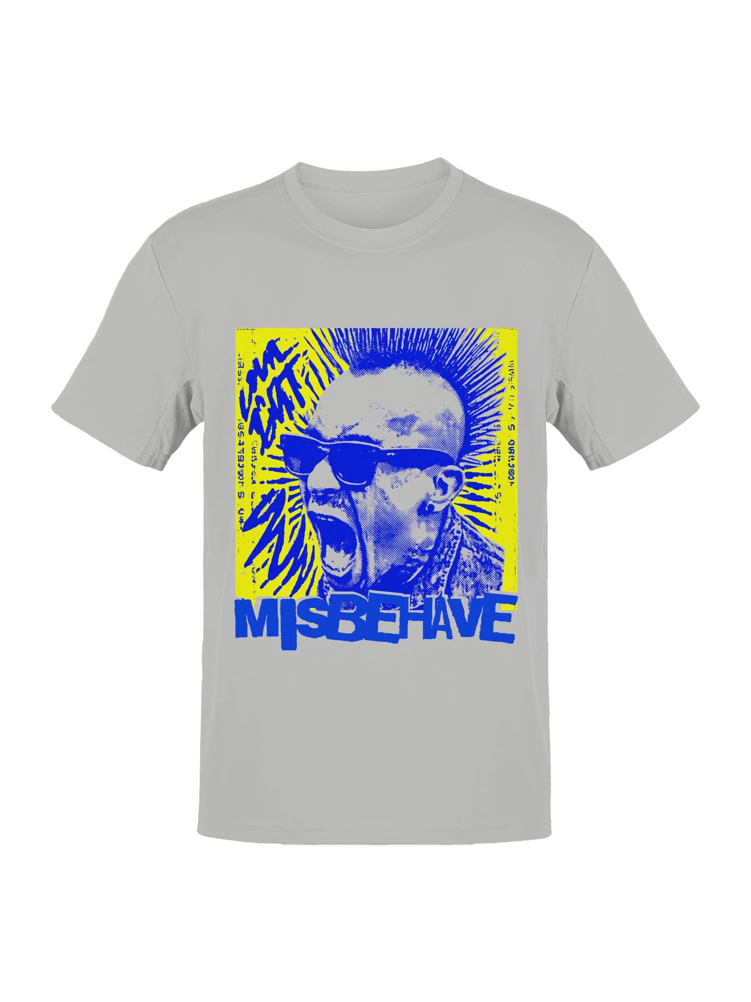 Misbehave: Bold Punk Art Men's T-Shirt Hoodie, Sweatshirt | PodTeesHub.com