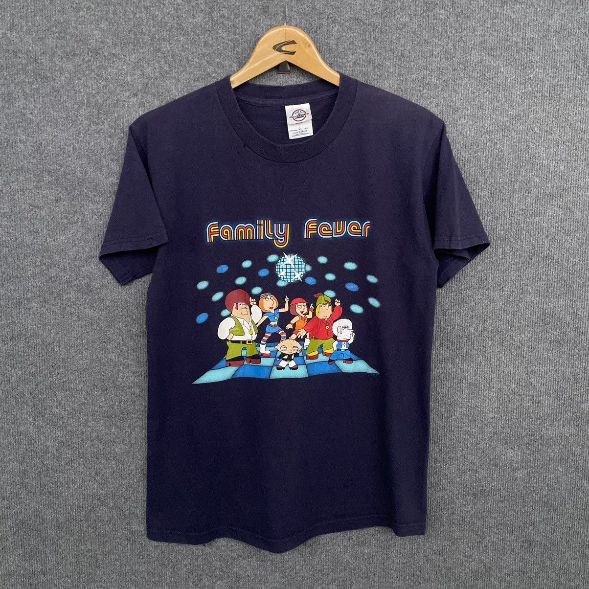 Vintage 2000s Family Guy Family Fever T Shirt Hoodie, Sweatshirt | PodTeesHub.com