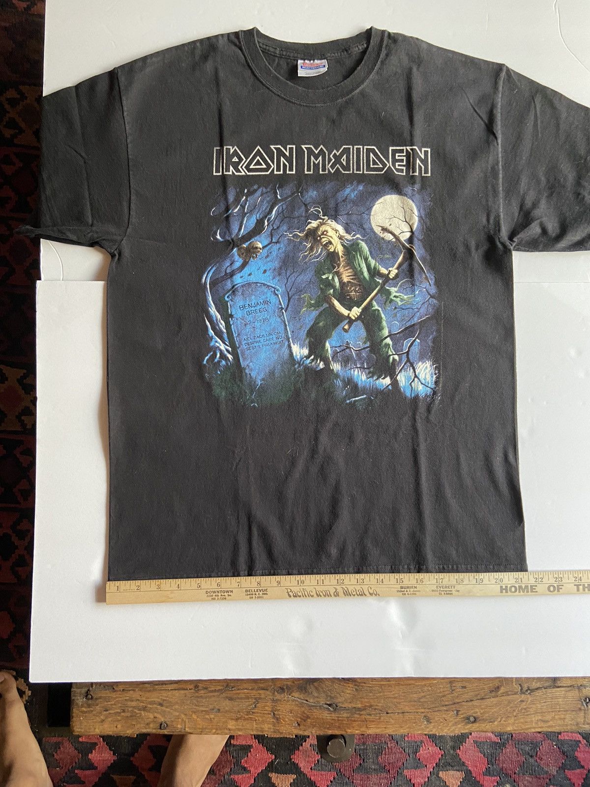 Iron Maiden X Vintage Vintage Iron Maiden T Shirt Y2k Hoodie, Sweatshirt | PodTeesHub.com
