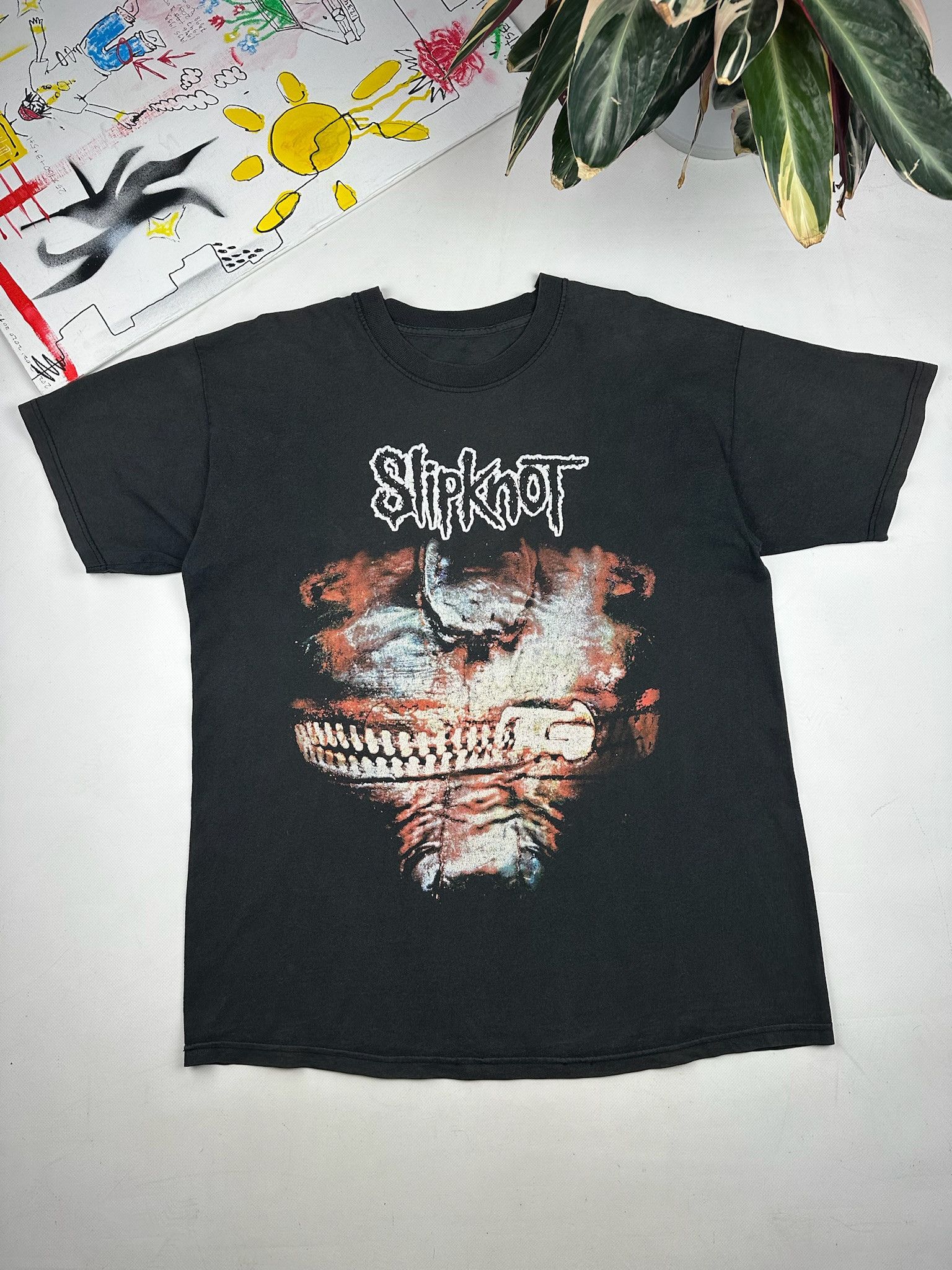 Band Tees Vintage Slipknot Double Sided T Shirt Hoodie, Sweatshirt | PodTeesHub.com