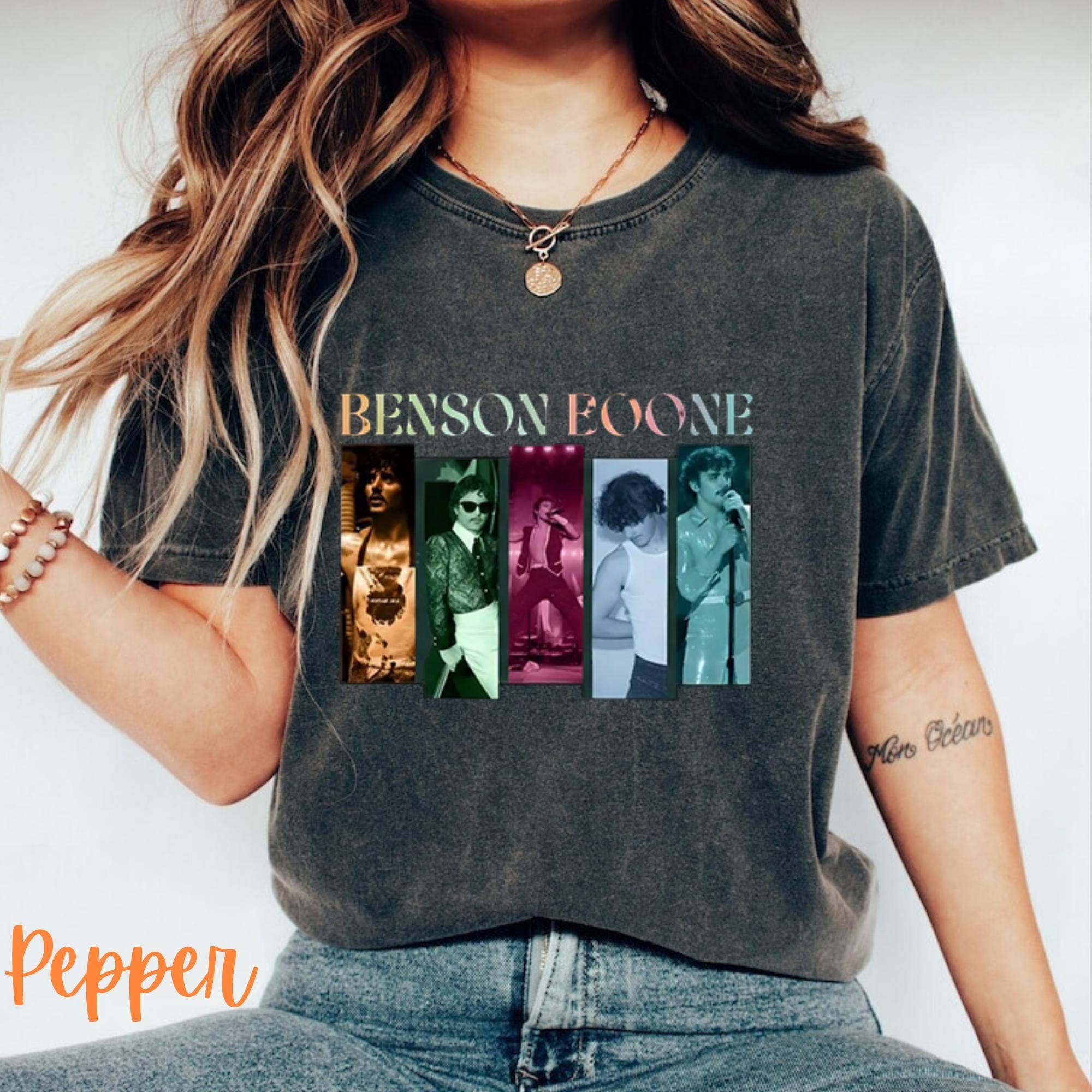 Vintage Singer Portrait Collage Music Artist Tee Hoodie, Sweatshirt | PodTeesHub.com