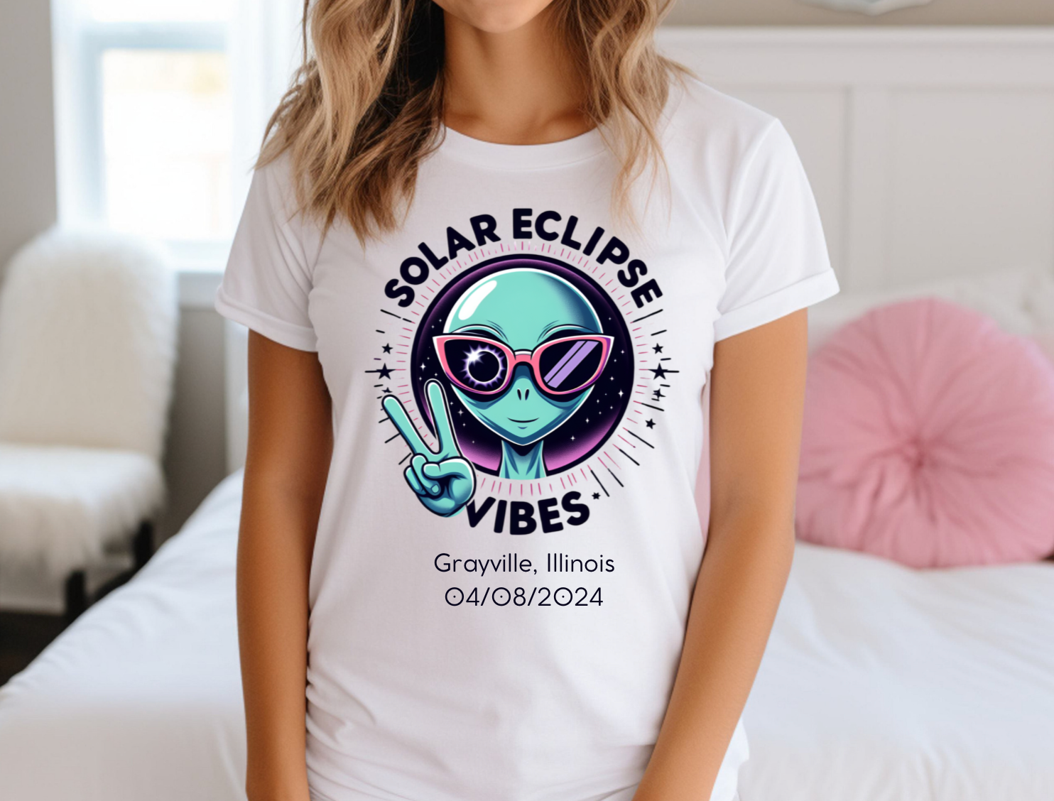 Solar Eclipse Tee - Youth Hoodie, Sweatshirt | PodTeesHub.com