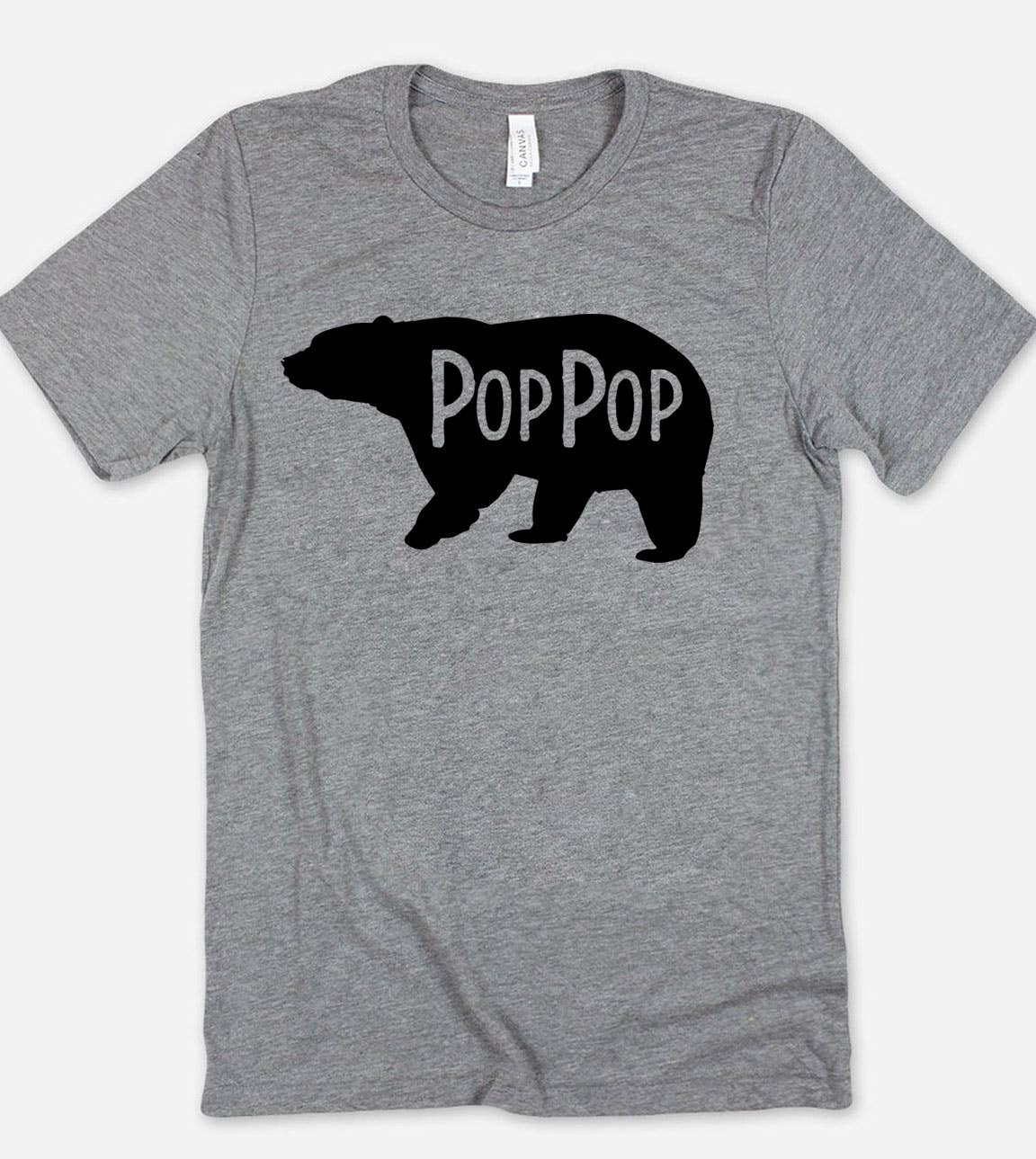 Pop Pop Bear - Father's Day Grandpa Fun Gift Cute T-Shirt Hoodie, Sweatshirt | PodTeesHub.com