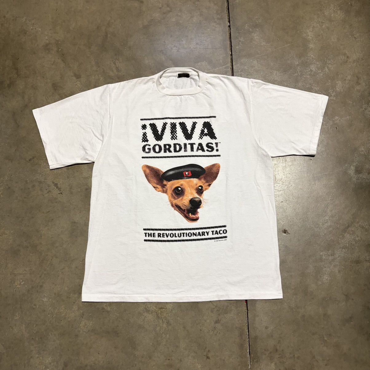 Vintage Taco Bell T Shirt Viva Gorditas Food Promo 90s Usa Hoodie, Sweatshirt | PodTeesHub.com