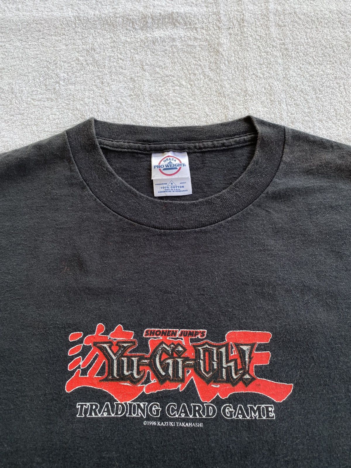 Anime Vintage Yu Gi Oh Shonen Jump S 1996 Kazuki Takahashi Tees Hoodie, Sweatshirt | PodTeesHub.com