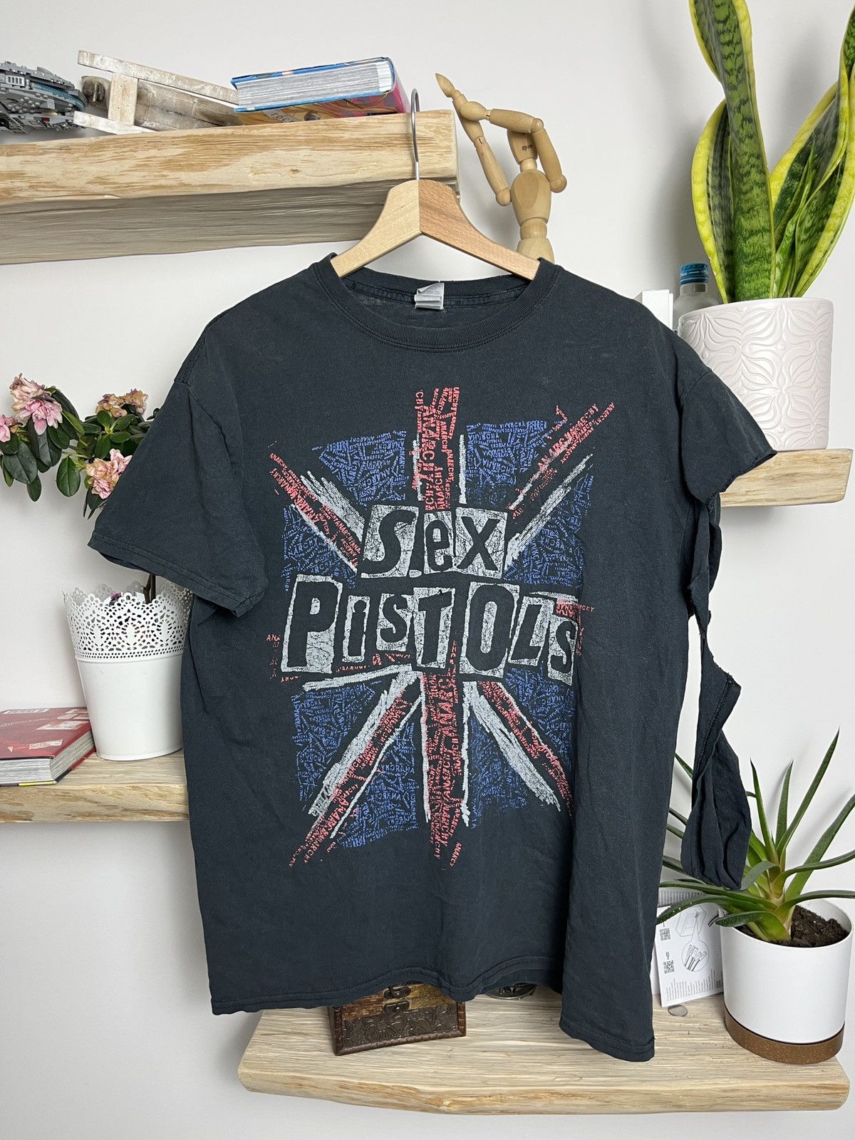 Band Tees Sex Pistols Distressed Punk Tee Vintage Y2k Avant Garde Y2k Hoodie, Sweatshirt | PodTeesHub.com