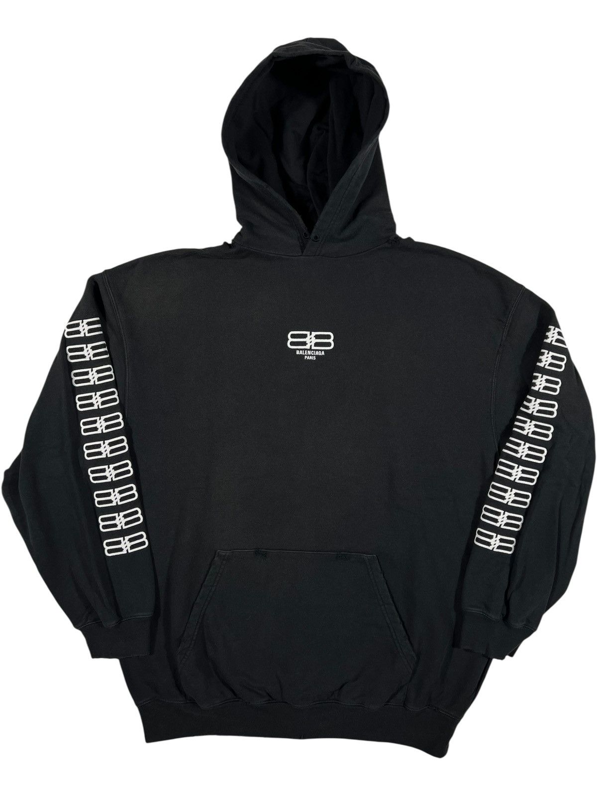 Balenciaga Bb Paris Icon Medium Fit Hoodie T-Shirts, Sweatshirt | PodTeesHub.com