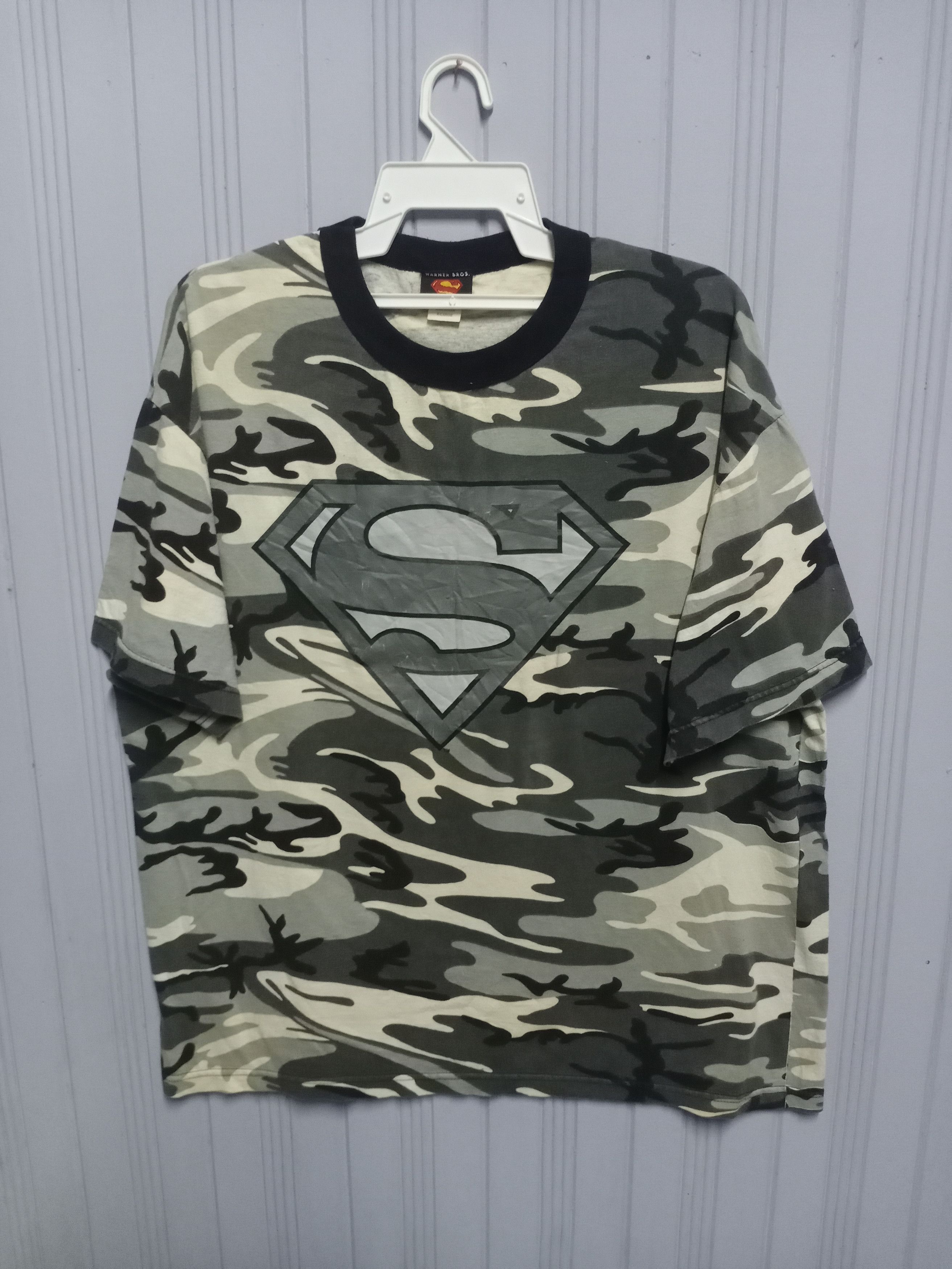 Vintage Superman Logo Camoflage T-Shirts, Hoodie, Sweatshirt | PodTeesHub.com