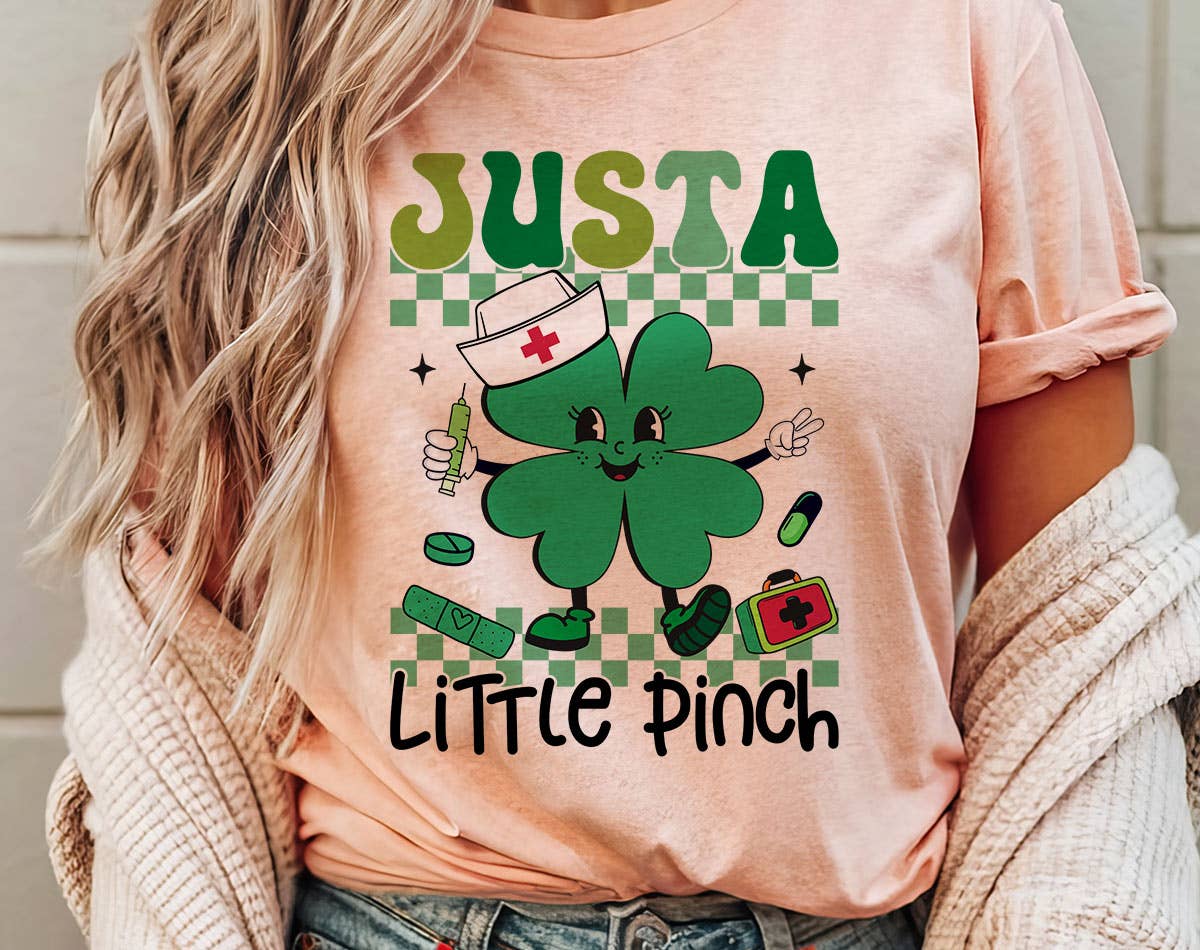 Just A Little Pinch - Funny St Patrick's Day T-Shirt Hoodie, Sweatshirt | PodTeesHub.com