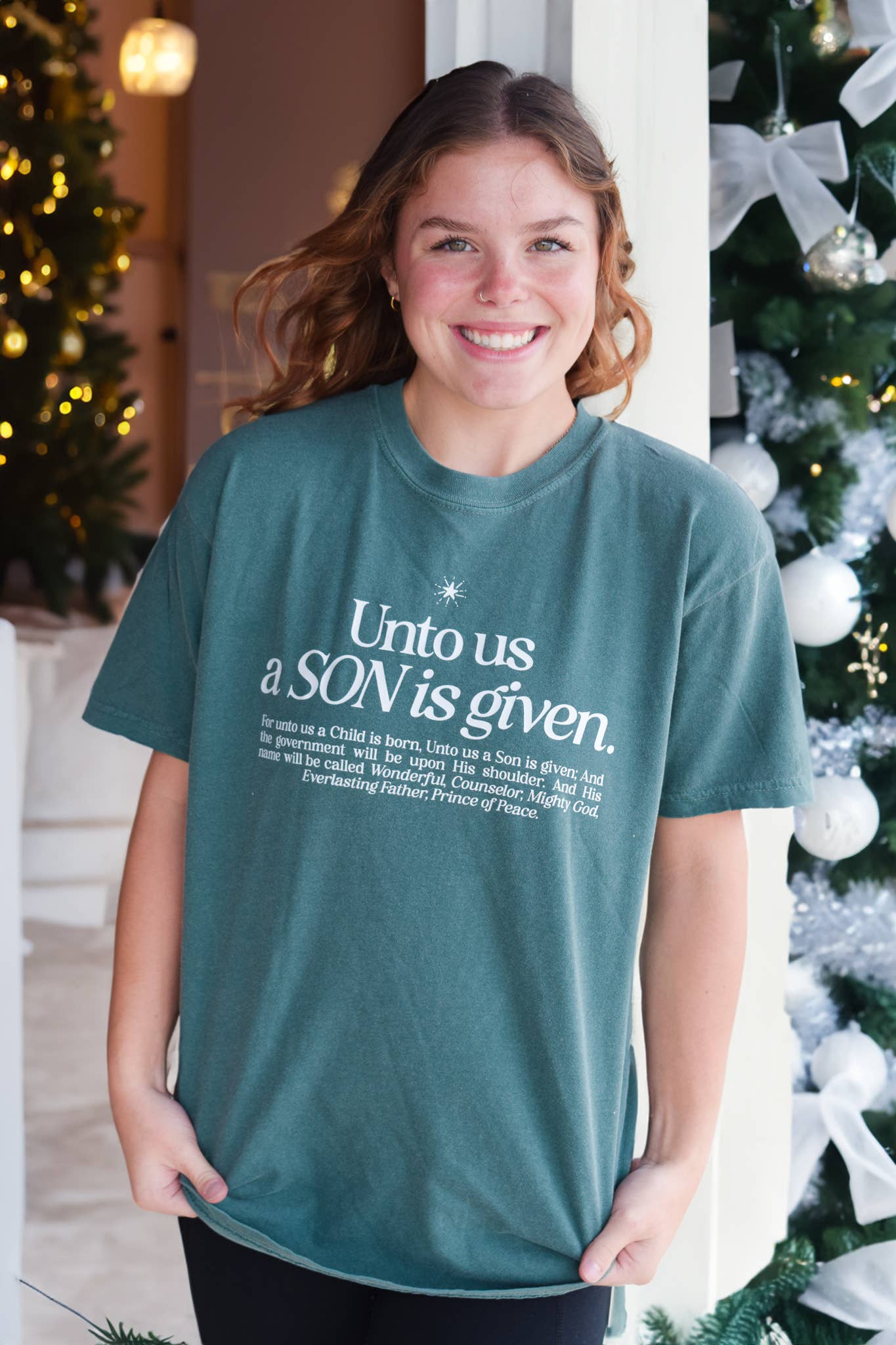 A Son Is Given T-Shirt Hoodie, Sweatshirt | PodTeesHub.com