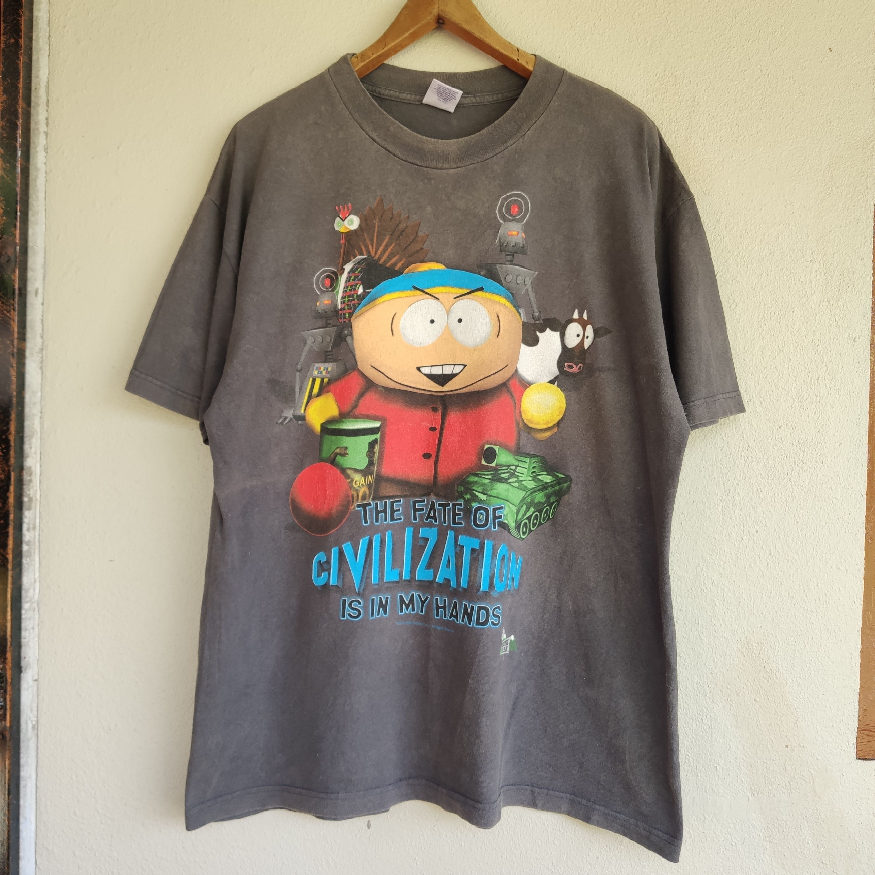 Vintage 90s South Park Cartoon T Shirt Hoodie, Sweatshirt | PodTeesHub.com