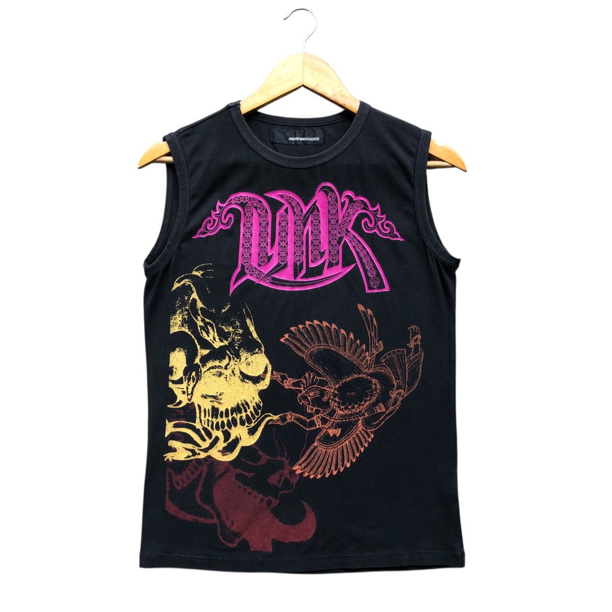 Mackenzie 2000s Andrew Mackenzie Skull Punk Tanktop T-Shirts, Hoodie, Sweatshirt | PodTeesHub.com