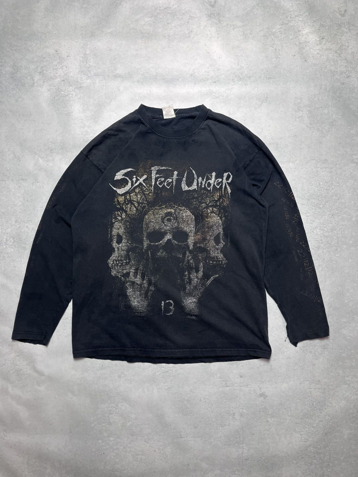 Band Tees Very Rare Six Feet Under Vintage Rock T Shirt Hoodie, Sweatshirt | PodTeesHub.com