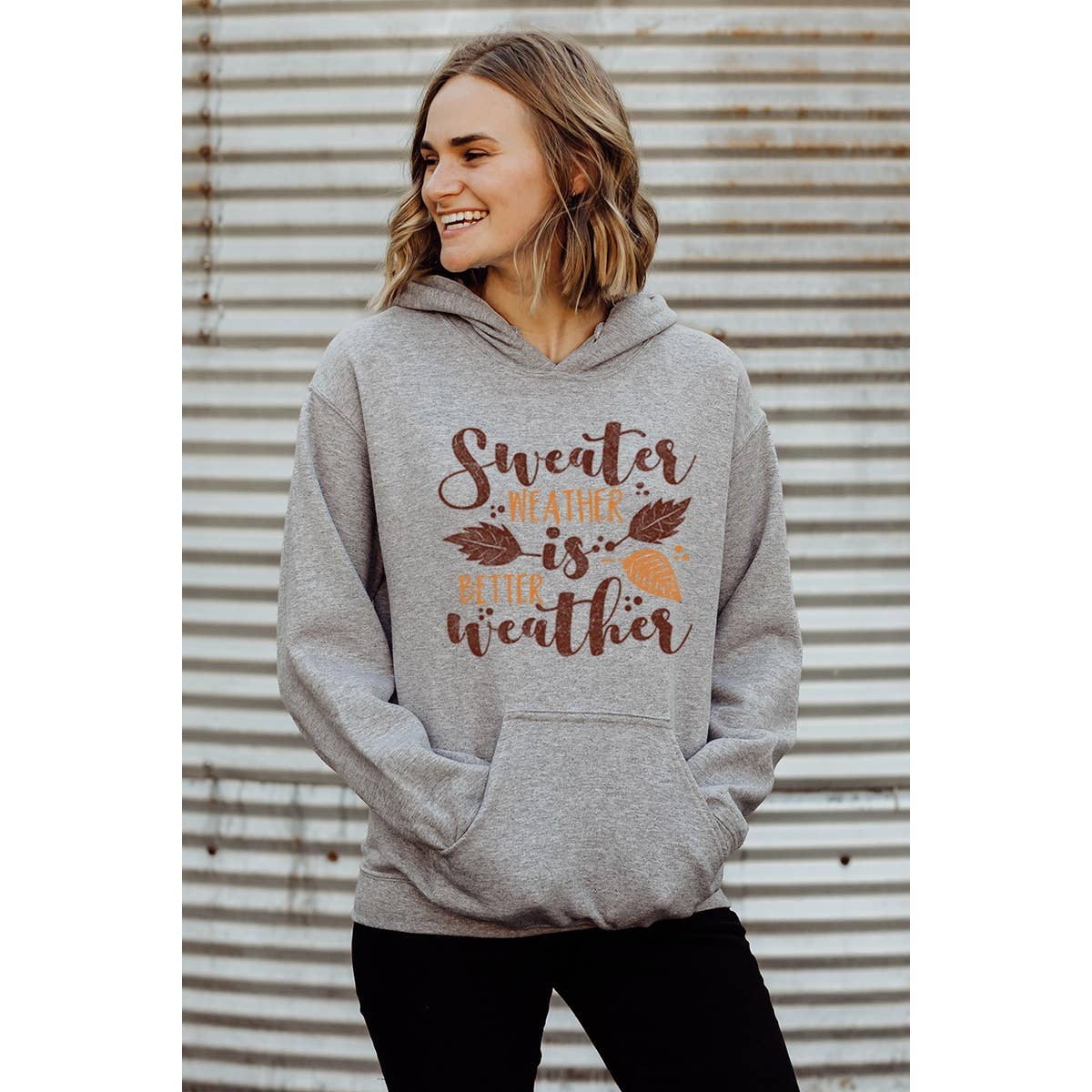 Sweater Weather  Graphic  Hoodie T-Shirts, Sweatshirt | PodTeesHub.com
