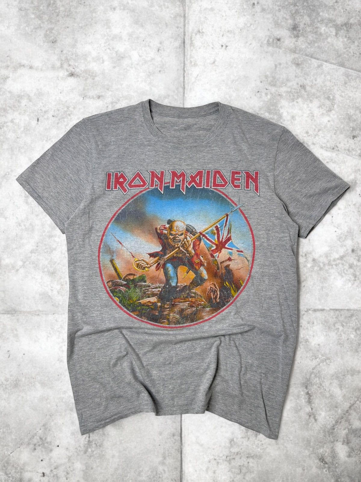 Maiden Vintage Iron Maiden The Trooper Tee Rock Metal Band Swag Sk8 Hoodie, Sweatshirt | PodTeesHub.com
