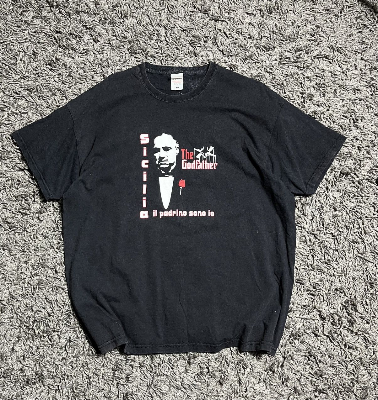 The Godfather Vintage Cotton Y2k Movie Film Promo Tee Hoodie, Sweatshirt | PodTeesHub.com