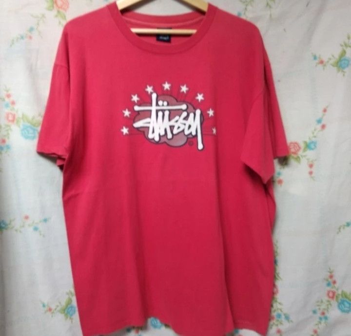 Vintage 90s Stussy Tee T Shirt Hoodie, Sweatshirt | PodTeesHub.com