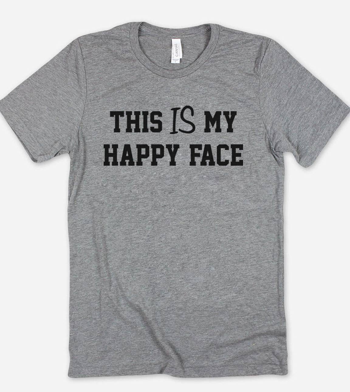 This Is My Happy Face - Funny Sarcastic Cute Sassy T-Shirt Hoodie, Sweatshirt | PodTeesHub.com