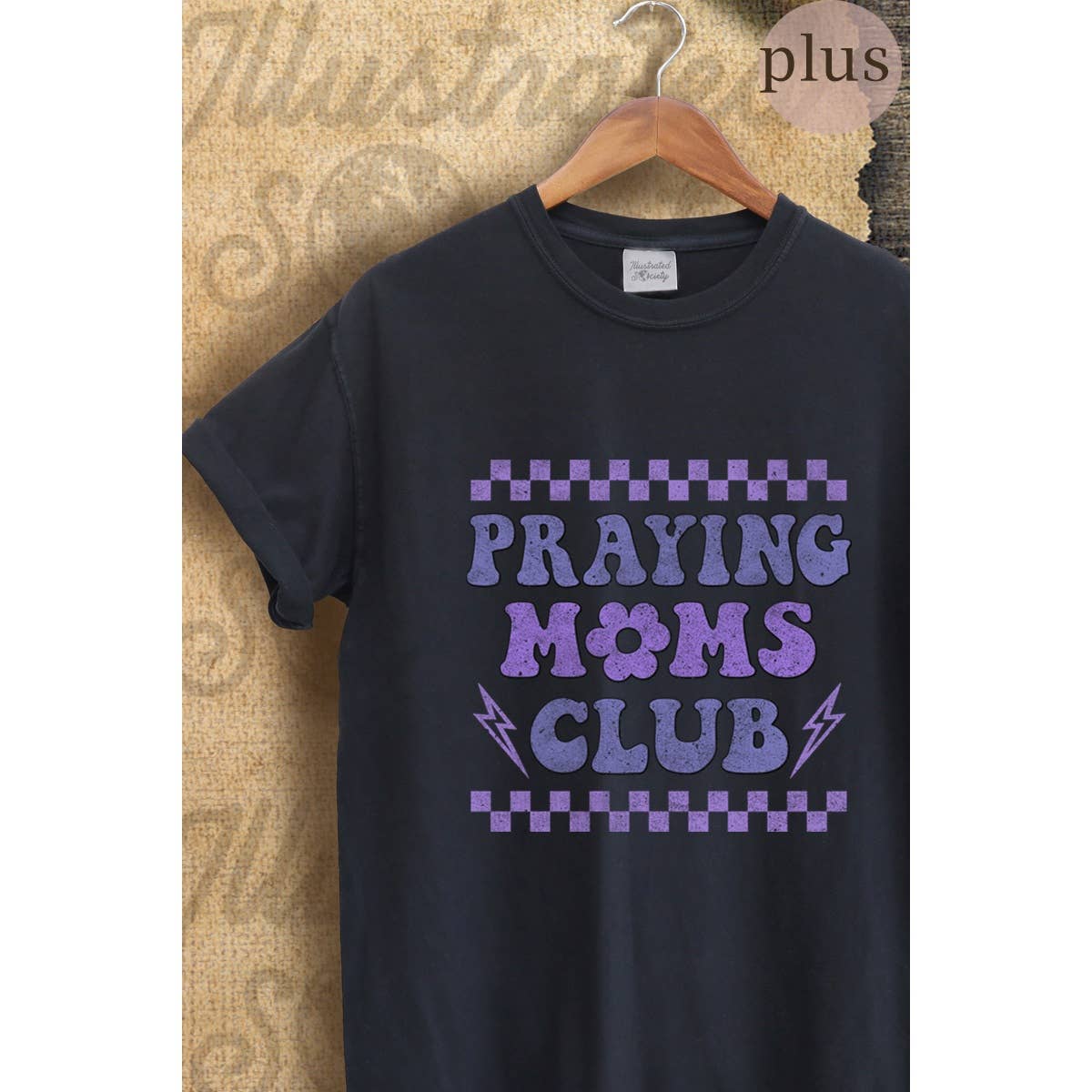 Praying Moms Club  Vintage Graphic  Tee Plus Hoodie, Sweatshirt | PodTeesHub.com
