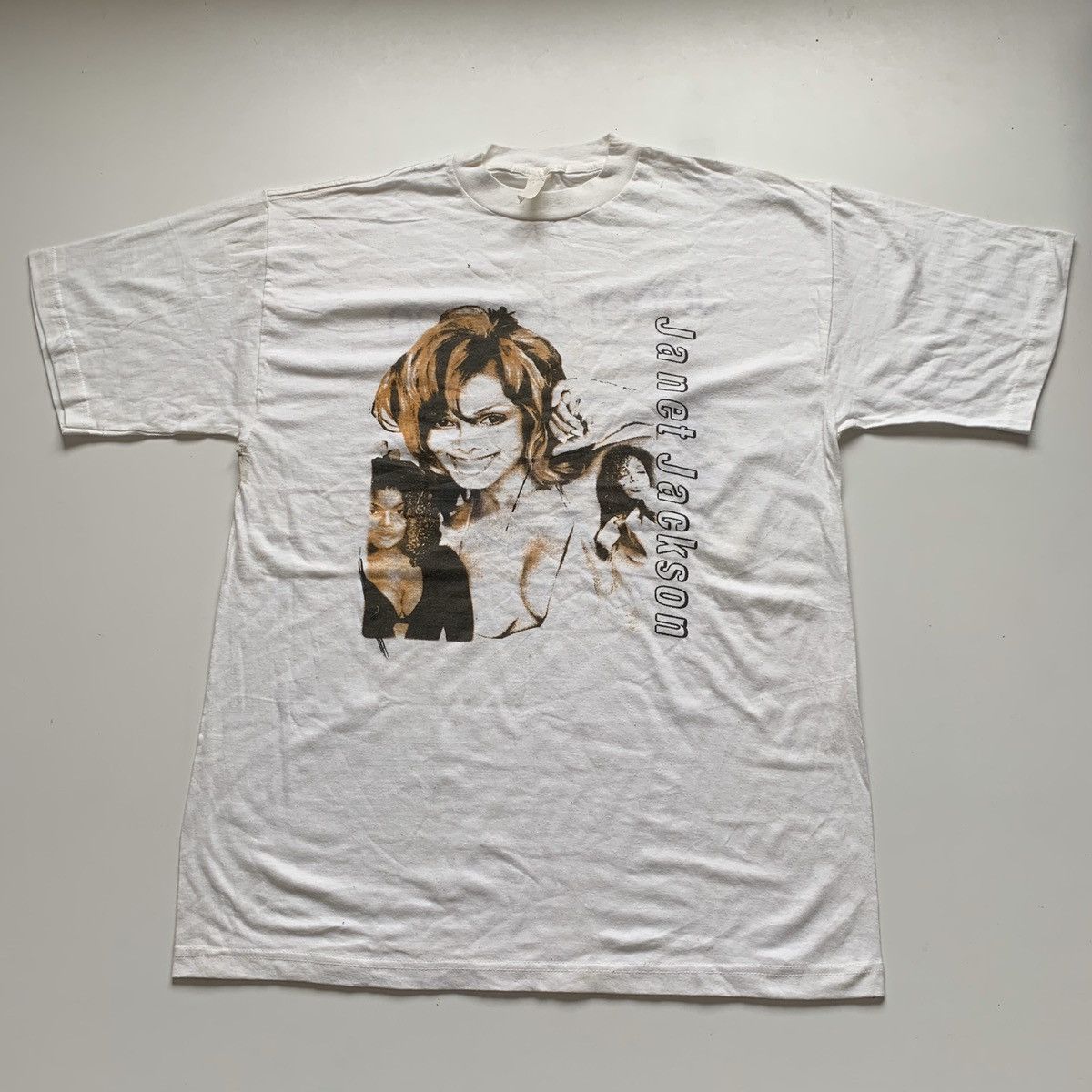 Rap Tees X Vintage Vintage 90s 1998 Janet Jackson Bootleg Tour Graphic T Shirt Hoodie, Sweatshirt | PodTeesHub.com