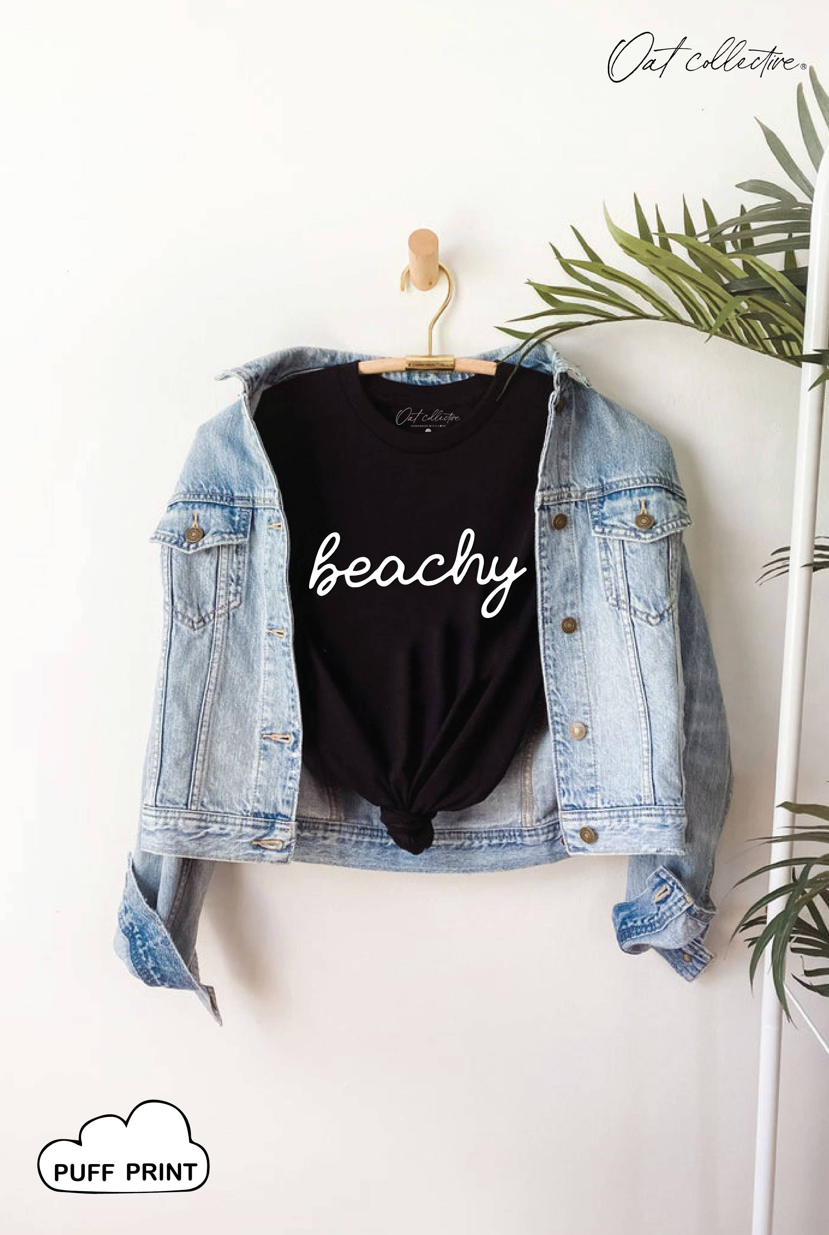 Beachy Puff Graphic T-Shirt Hoodie, Sweatshirt | PodTeesHub.com
