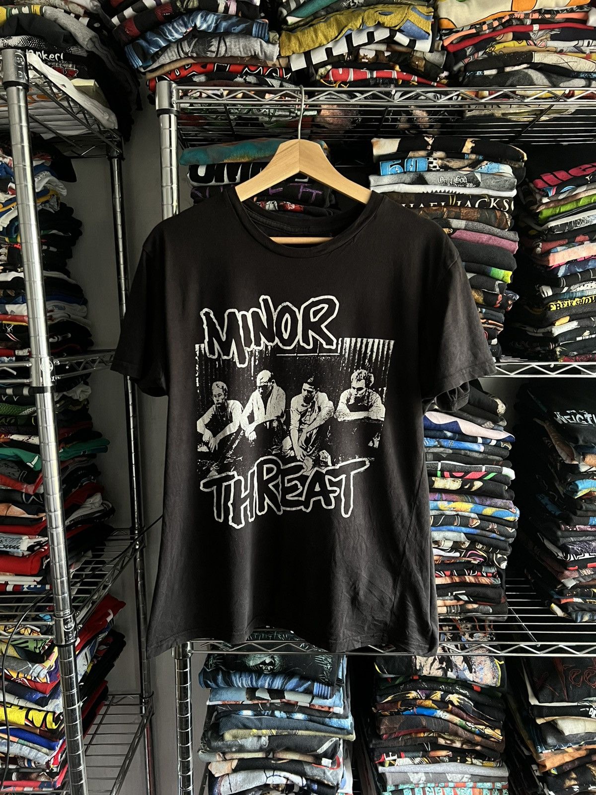 Band Tees Minor Threat Hardcore Punk Tee Hoodie, Sweatshirt | PodTeesHub.com