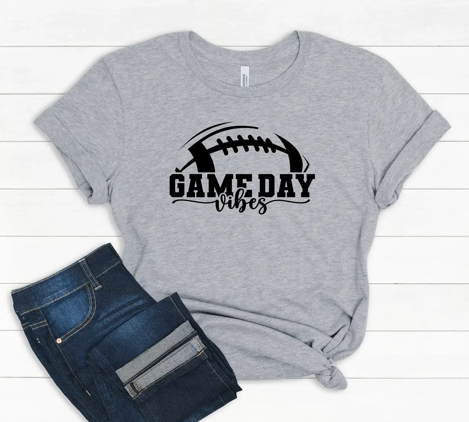 Football Game Day Vibes T-Shirt Hoodie, Sweatshirt | PodTeesHub.com