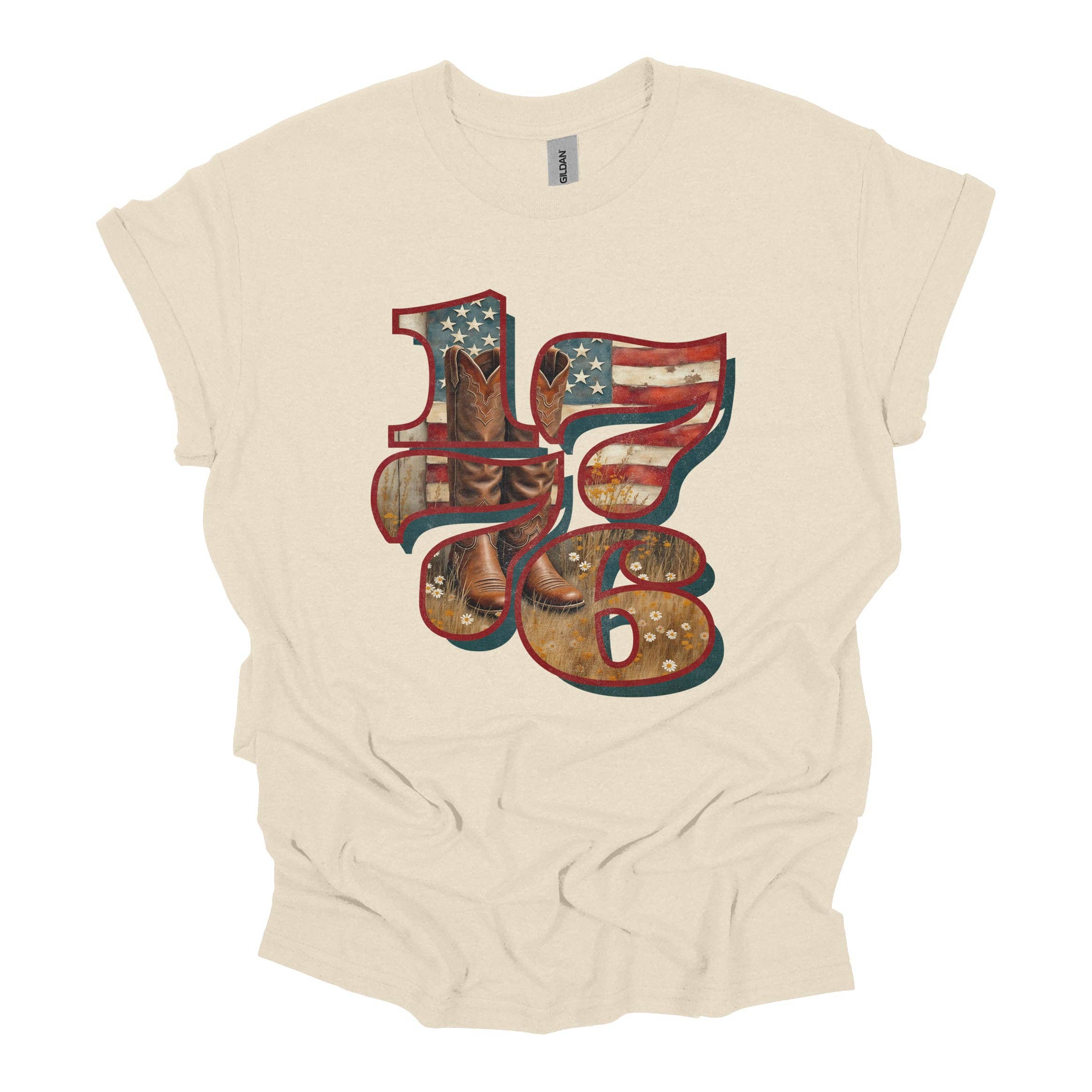 1776 Vintage Tee Hoodie, Sweatshirt | PodTeesHub.com