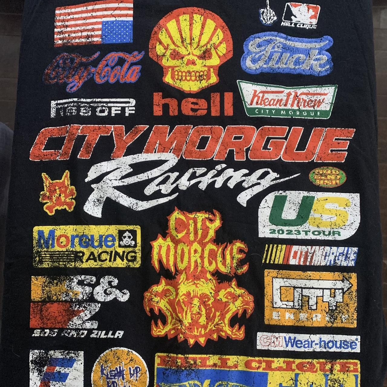 Rap Tees City Morgue 2023 Greyday Tour Shirt 2xl Hoodie, Sweatshirt | PodTeesHub.com
