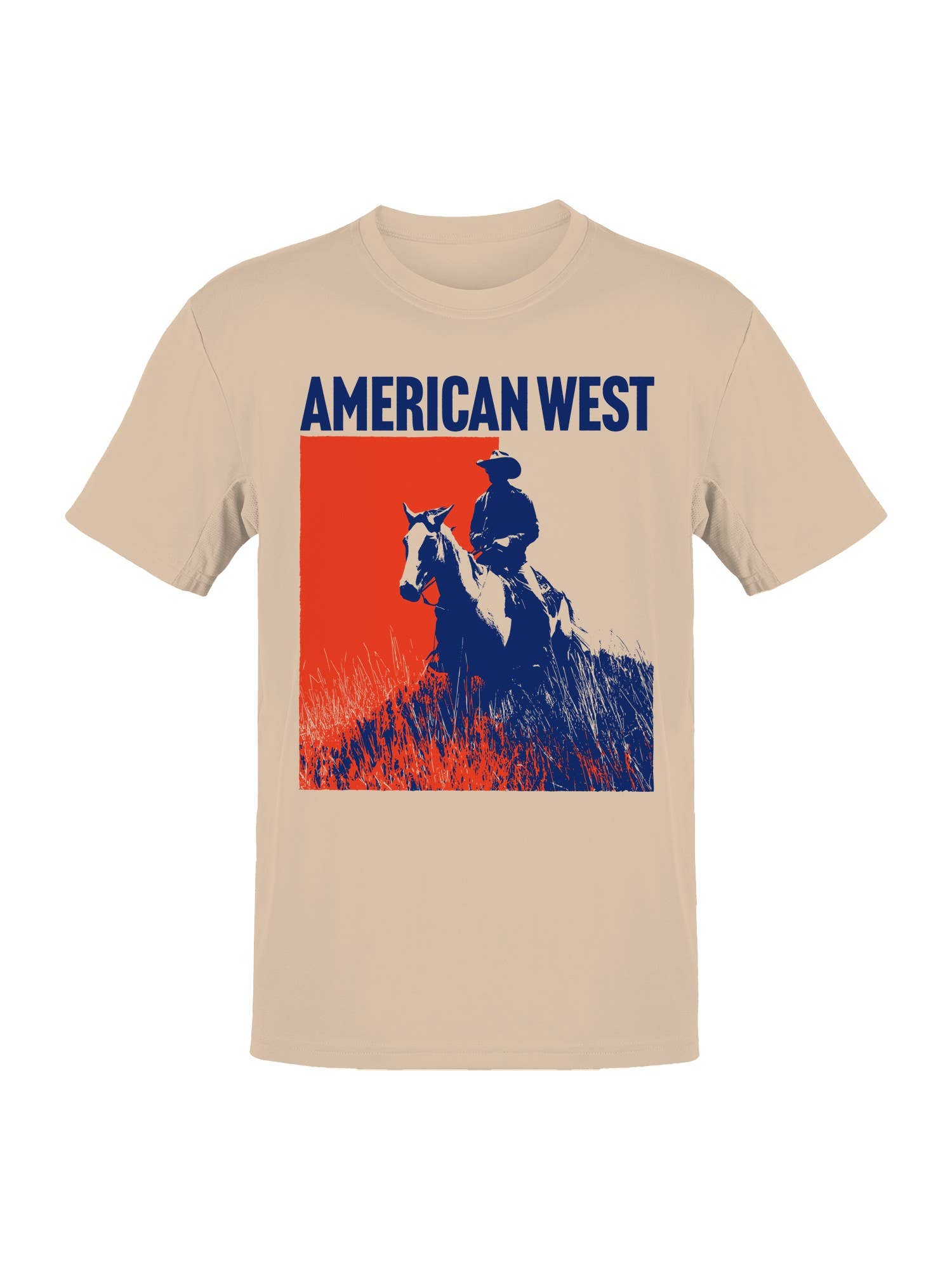 American West Cowboy Silhouette Men's T-Shirt Hoodie, Sweatshirt | PodTeesHub.com