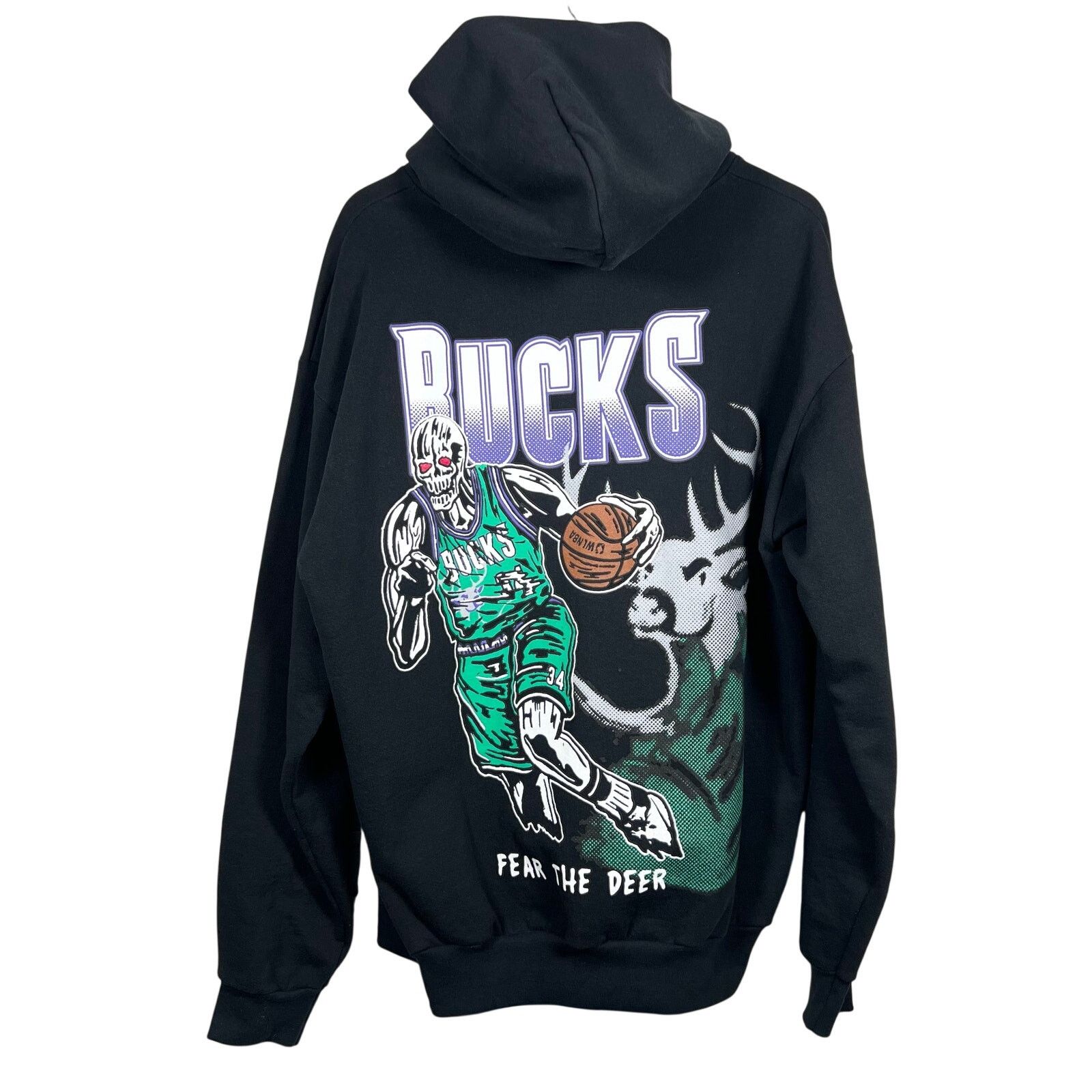 Lotas Warren Lotas Milwaukee Bucks Black Premium Hoodie Xl 24x31 T-Shirts, Sweatshirt | PodTeesHub.com