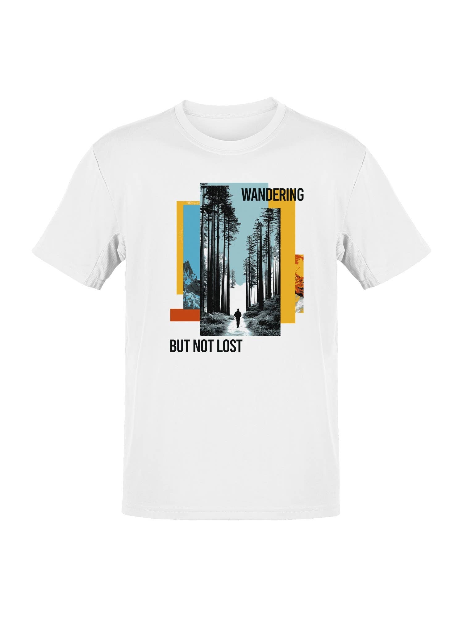 Wandering But Not Lost Adventure Men's T-Shirt Hoodie, Sweatshirt | PodTeesHub.com