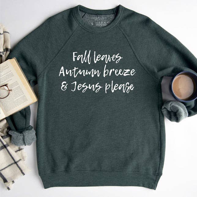 Autumn Breeze Premium Fleece Sweatshirt T-Shirts, Hoodie | PodTeesHub.com