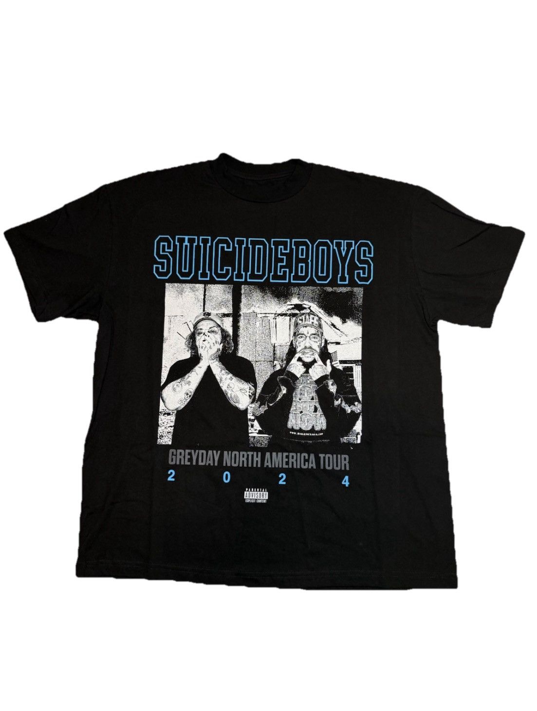 G59 Records Greyday 2024 Blue Tour Tee G59 Suicideboys Hoodie, Sweatshirt | PodTeesHub.com